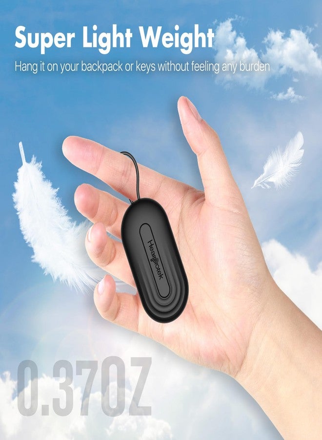 Hearprotek Earplug Cases, Portable Earplug Holder, Mini Storage Case Earbud Plug Organizer Ear Plug Case Durable Small Carrying Case for Travel, Business Trip (Black) - Image 5